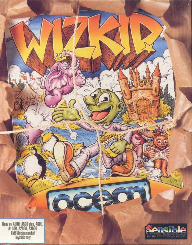 Wizkid box art for Amiga